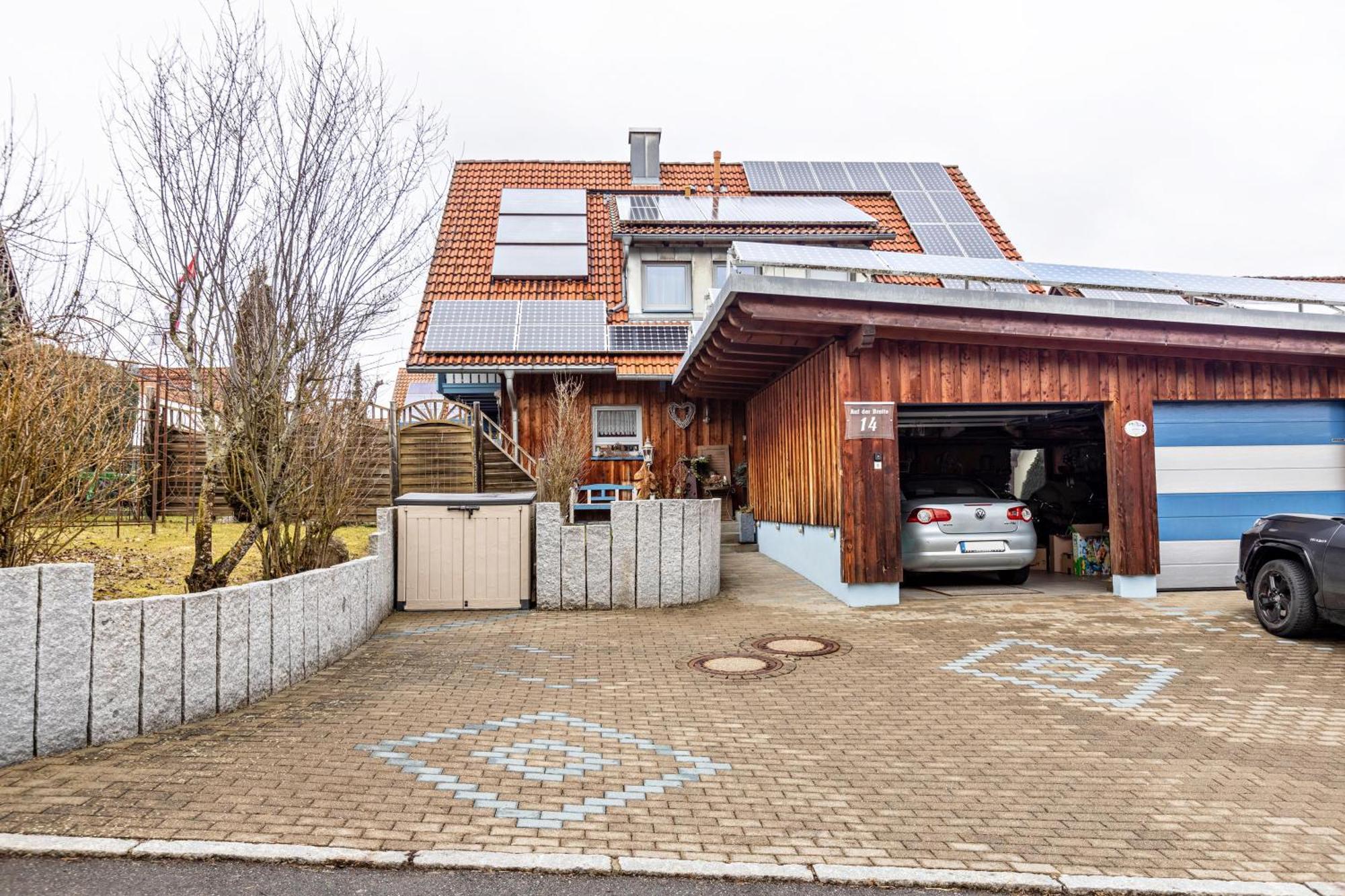 Ferienwohnung Im Holzhaus Donaueschingen Esterno foto