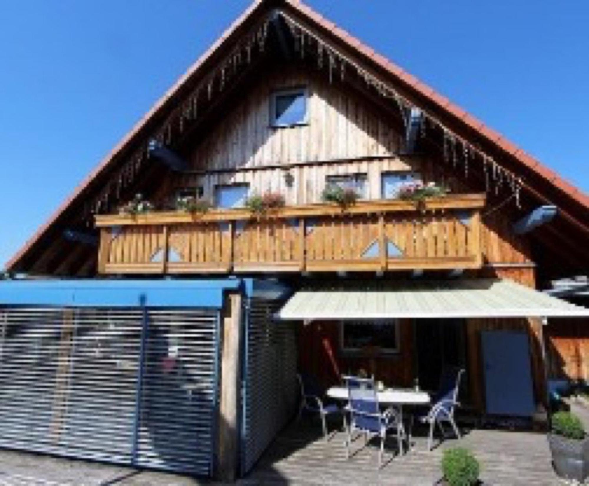 Ferienwohnung Im Holzhaus Donaueschingen Esterno foto